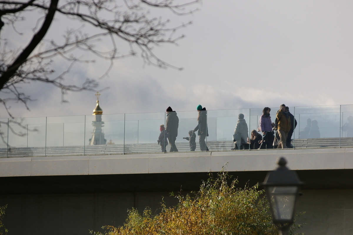 Женщина погибла, упав в реку с Моста Зариадье.