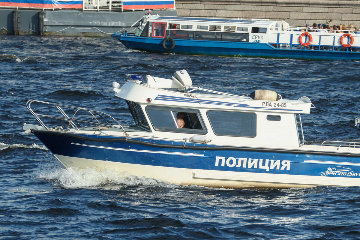 Теплоход «Чародейка» врезался в мост Белинского в Санкт-Петербурге