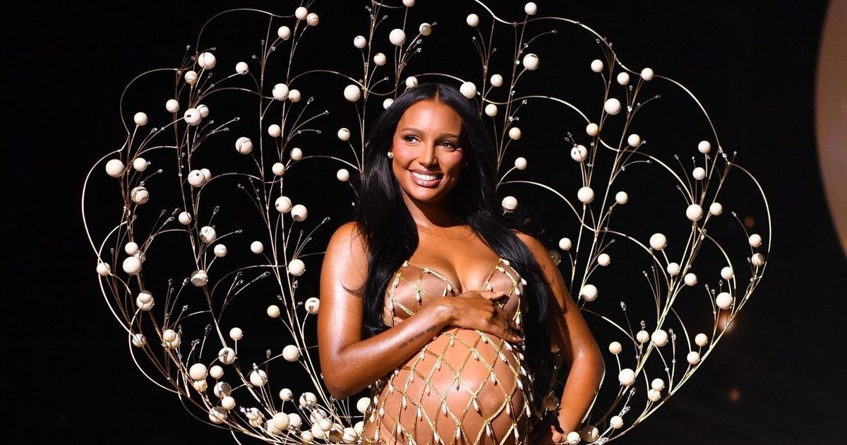 Жасмин Тукс, которая вышла на подиум Victoria's Secret на девятом месяце беременности: «Я была удивлена, когда мне позвонили»
