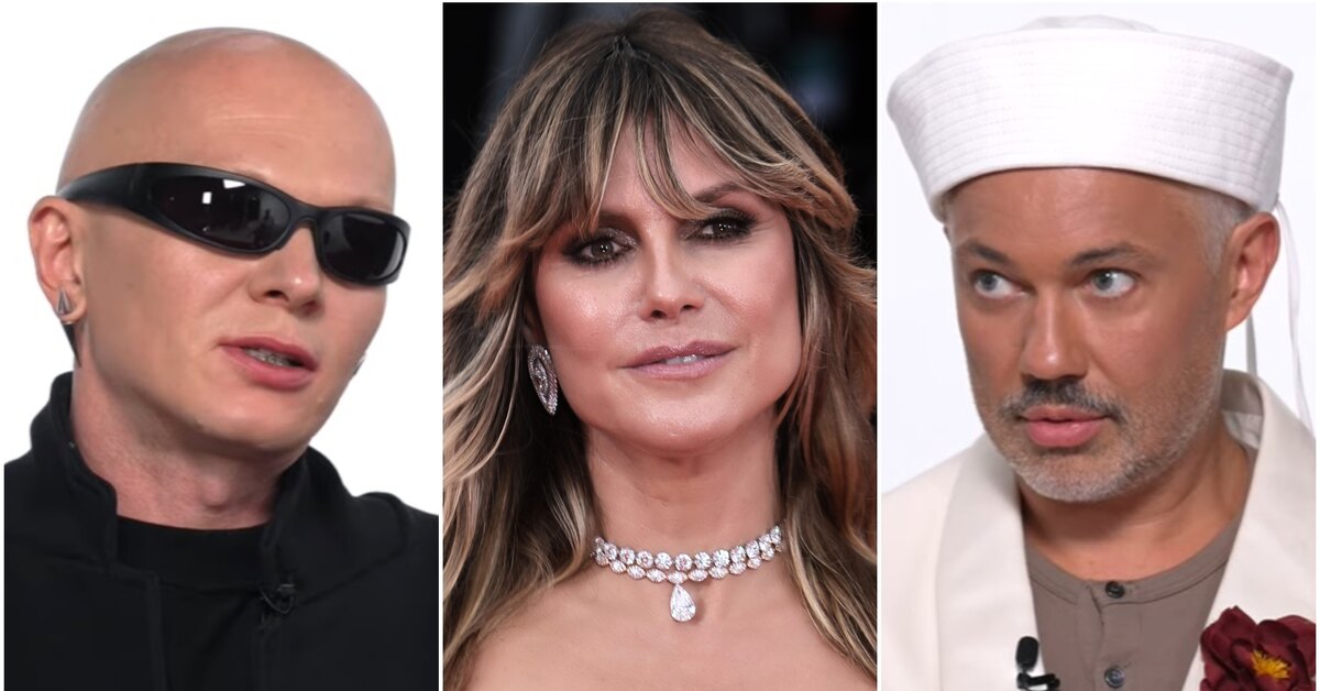 Александр Рогов и Гоша Карцев подвергли критике откровенное платье Хайди Клум.