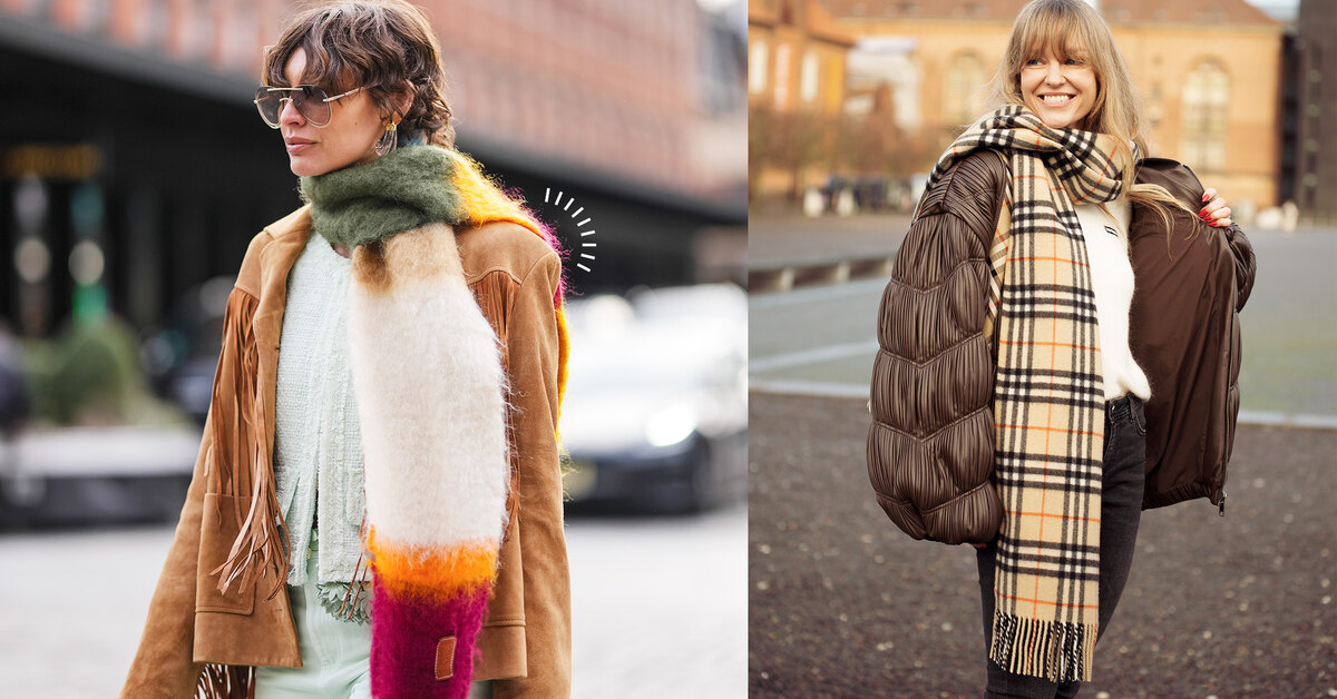 15 ярких шарфов, способных преобразить даже самый обыденный наряд