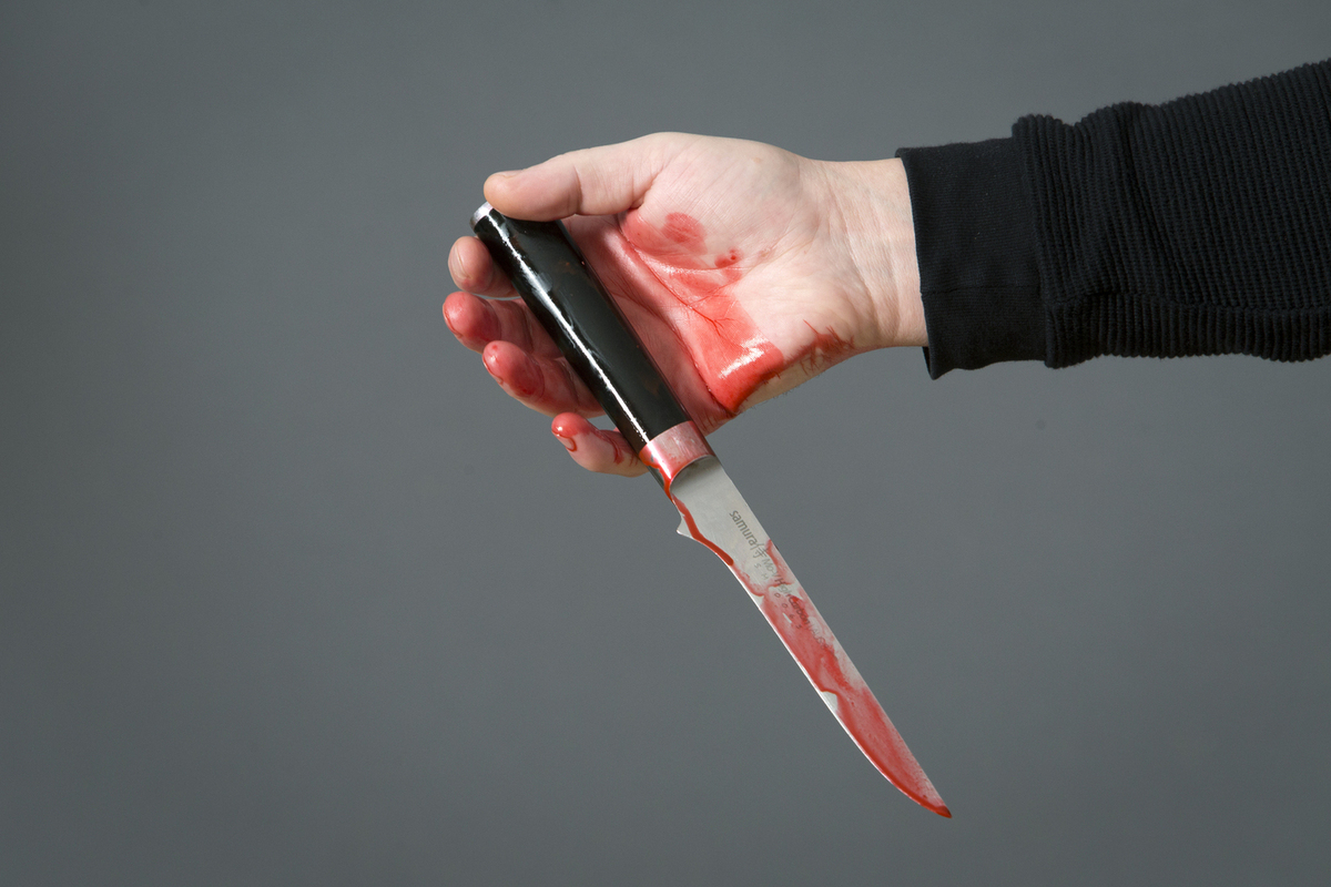 В Москве школьник с ножом атаковал охранника торгового центра и двух стражей порядка.