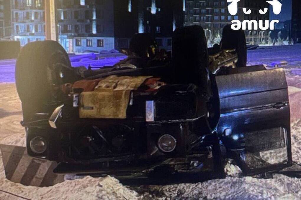 Пьяный водитель опрокинул Gelandewagen - МК