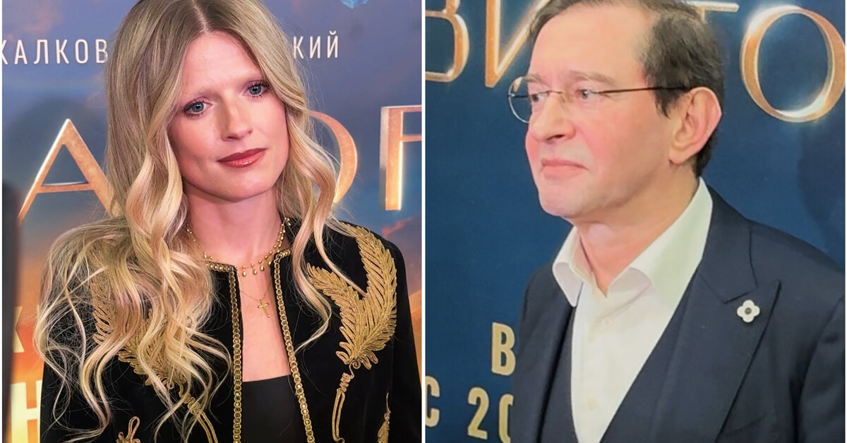 Софья Эрнст и Константин Хабенский презентовали фильм «Авиатор» в Москве.