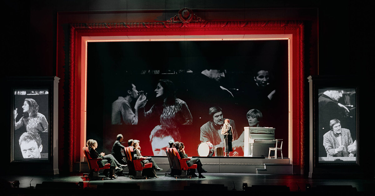 Евгений Миронов, Марина Зудина, Юлия Меньшова и другие на праздновании юбилея театра