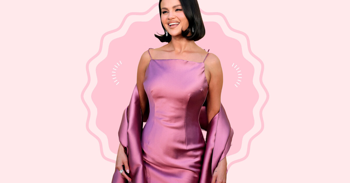 5 вариантов праздничного маникюра в стиле Селены Гомес