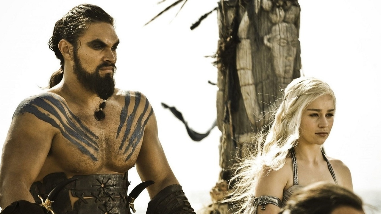 Дейенерис и Дрого reunited: Момоа посетил Кларк в США